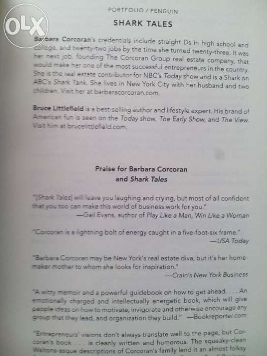 Livro Barbara Corcoran "How I turned $1000 into a Billion Dollar..."