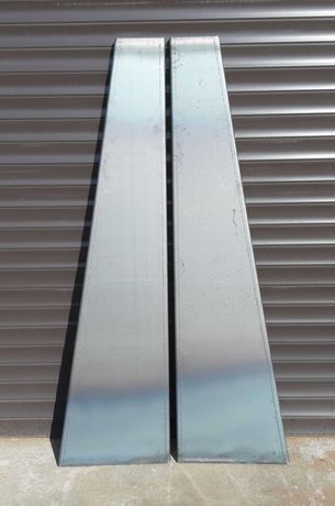 Belka zakabinowa aluminiowa wys 175cm ochronna Laweta Najazd Platforma