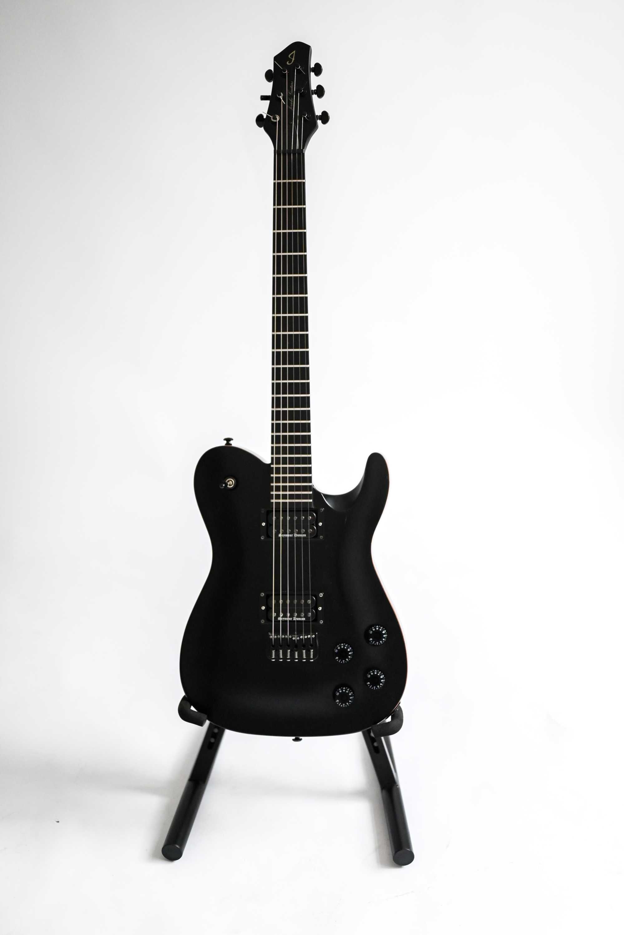 Gitara elektryczna Jericho Fusion Black z Seymour Duncan Black Winter