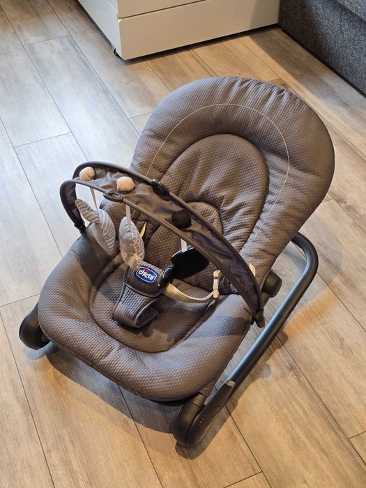 Leżaczek dla niemowląt Chicco Hoopla Moon Grey
