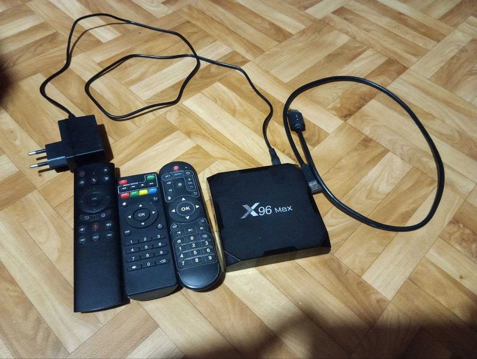 ТВ-приставка X96 max 4/32 + пульт G20s