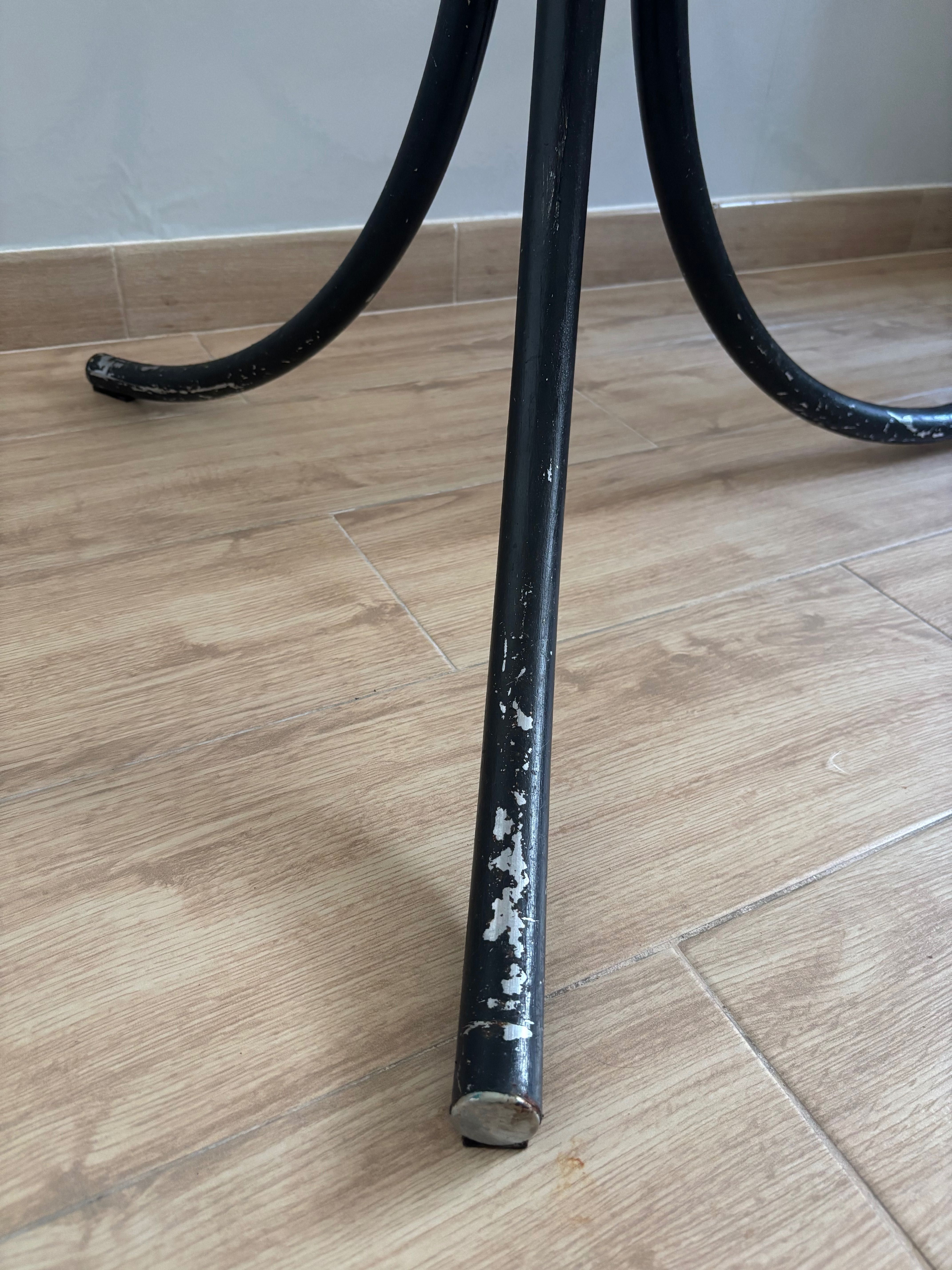 Conjunto mesa de vidro