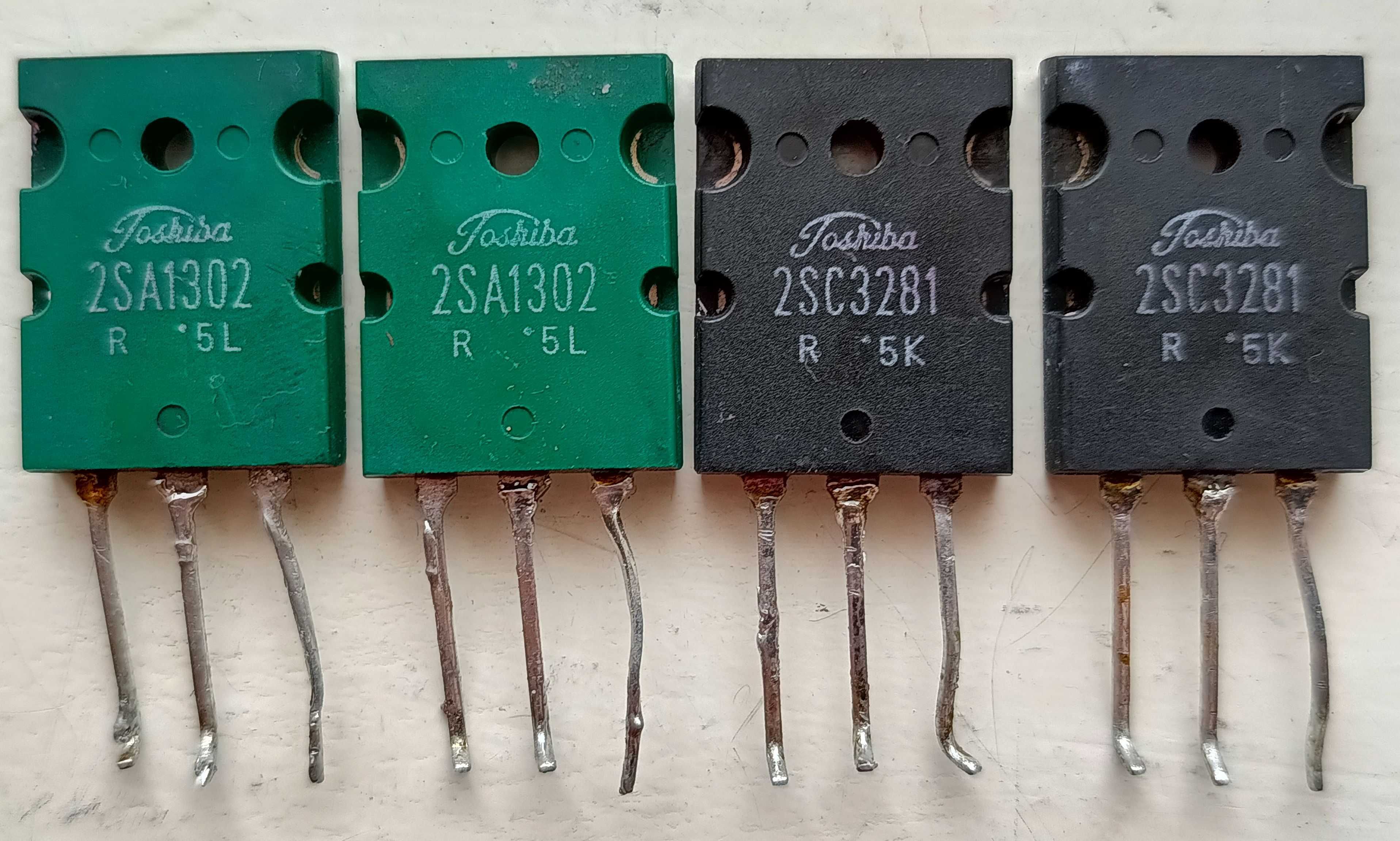2SA1943 2SC5200, 2SA1302 2SC3281, NJW0281 NJW0302, 2SA1941 2SC5198