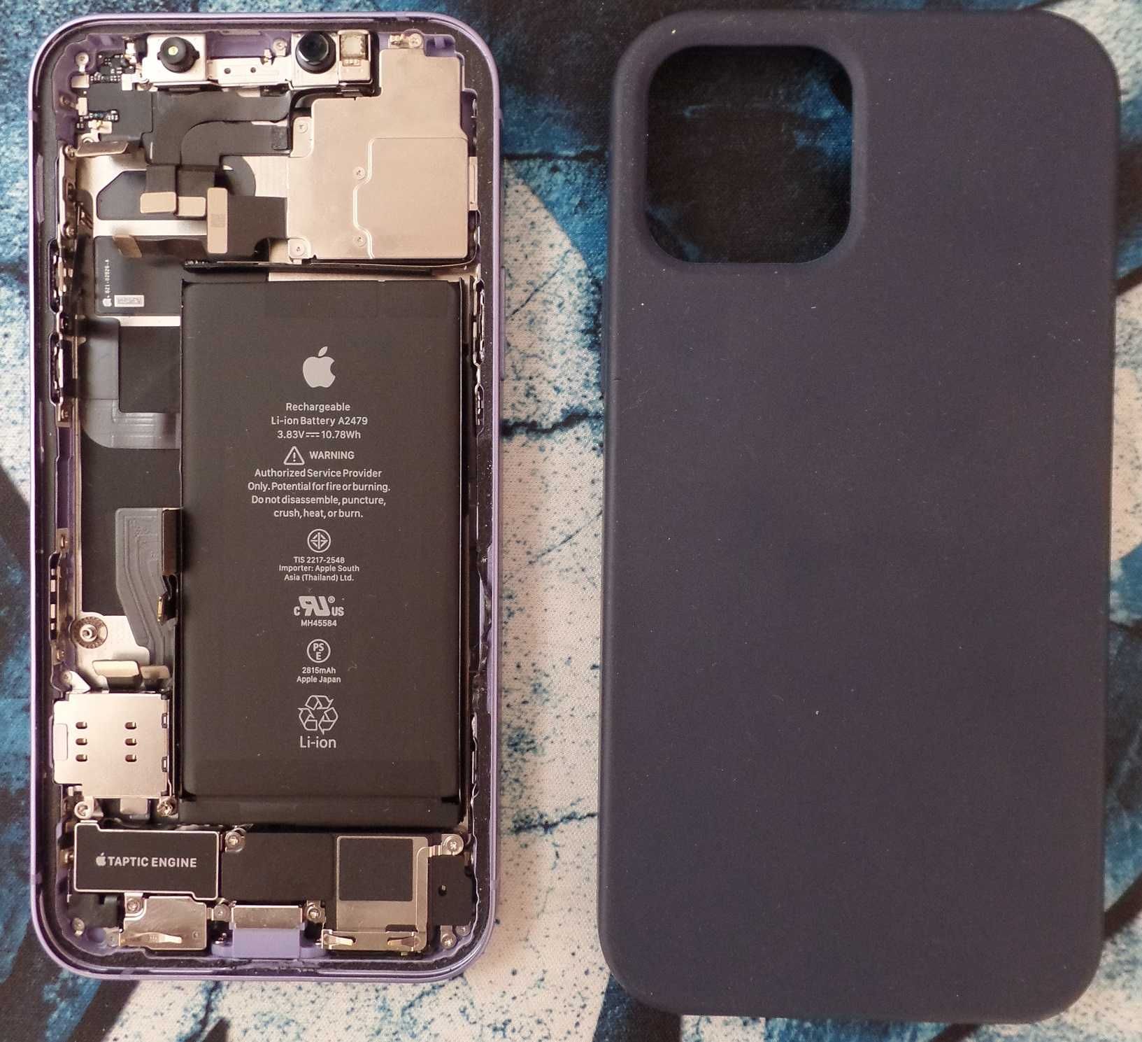 Chassis e componentes internos Iphone 12