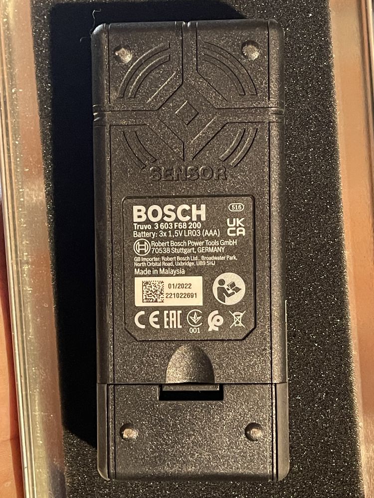 Detector cabos elétricos Bosch truvo