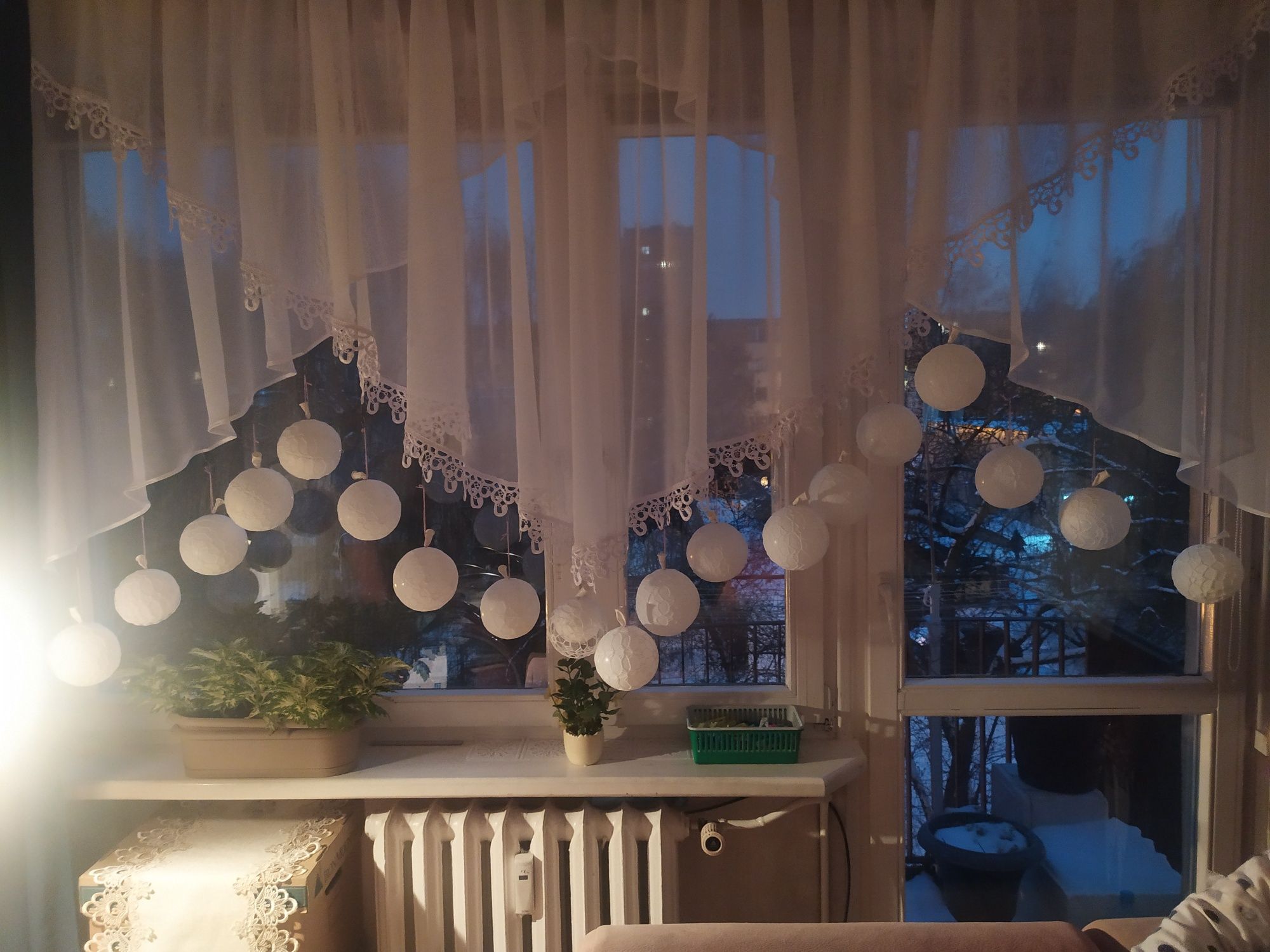Ozdoby choinkowe szydełkowe