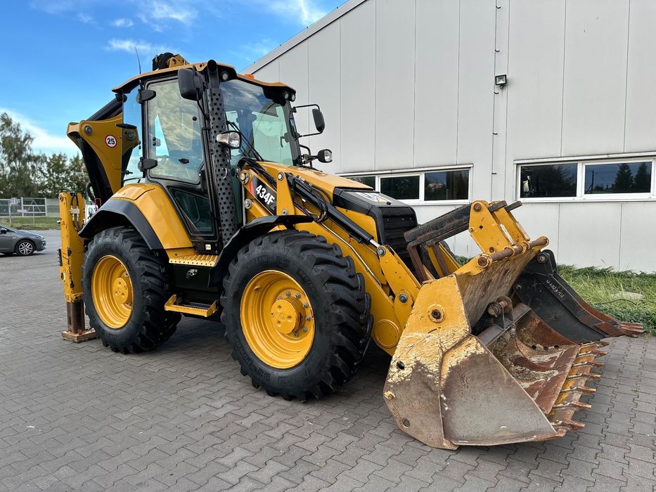 Caterpillar CAT 434 F2 | 2250Mth | Salon Polska  | Od 1 Właściciela | 2019/20 | Koparko-ładowarka | 444 432 JCB 4CX 3CX