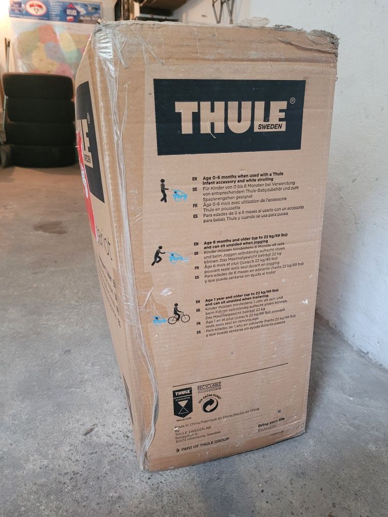 Przyczepka rowerowa Thule Chariot Cougar 1 os. NOWA