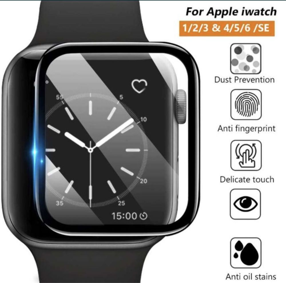 3д захисне скло  Защитное стекло Apple Watch series 38/40/41/42/44