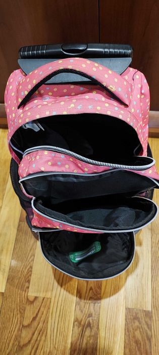 Mochila escolar com rodinhas - Criança