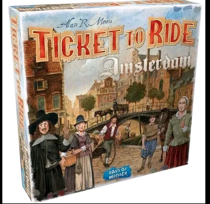 Гра настільна Білет на потяг Ticket to ride London/ New York/Amsterdam