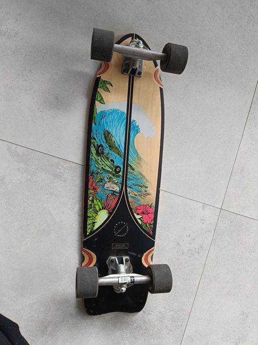 Deskorolka longboard oxelo fish 500