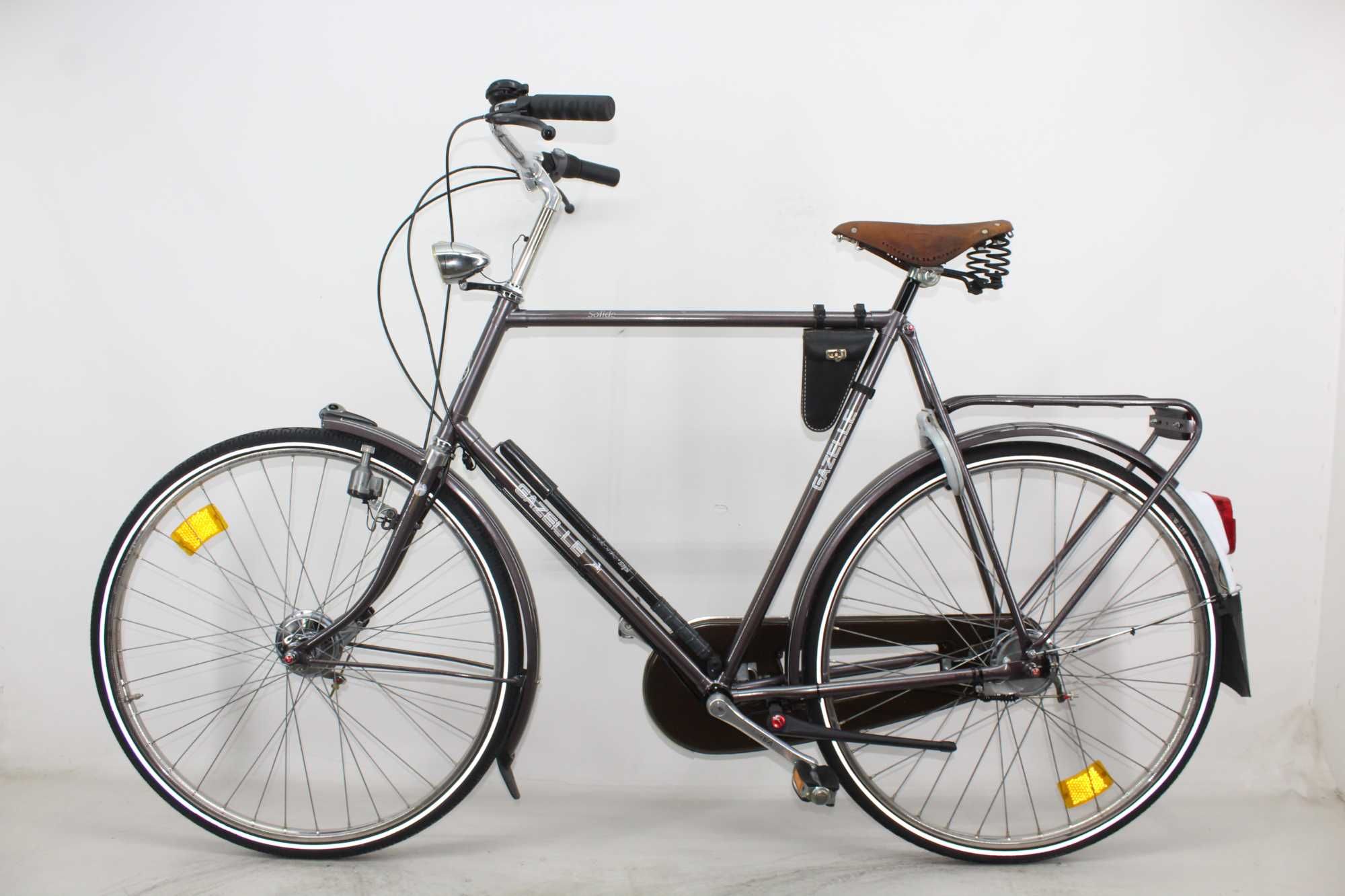 Piękny RETRO rower męski "GAZELLE" koła 28" 3 biegi w piaście