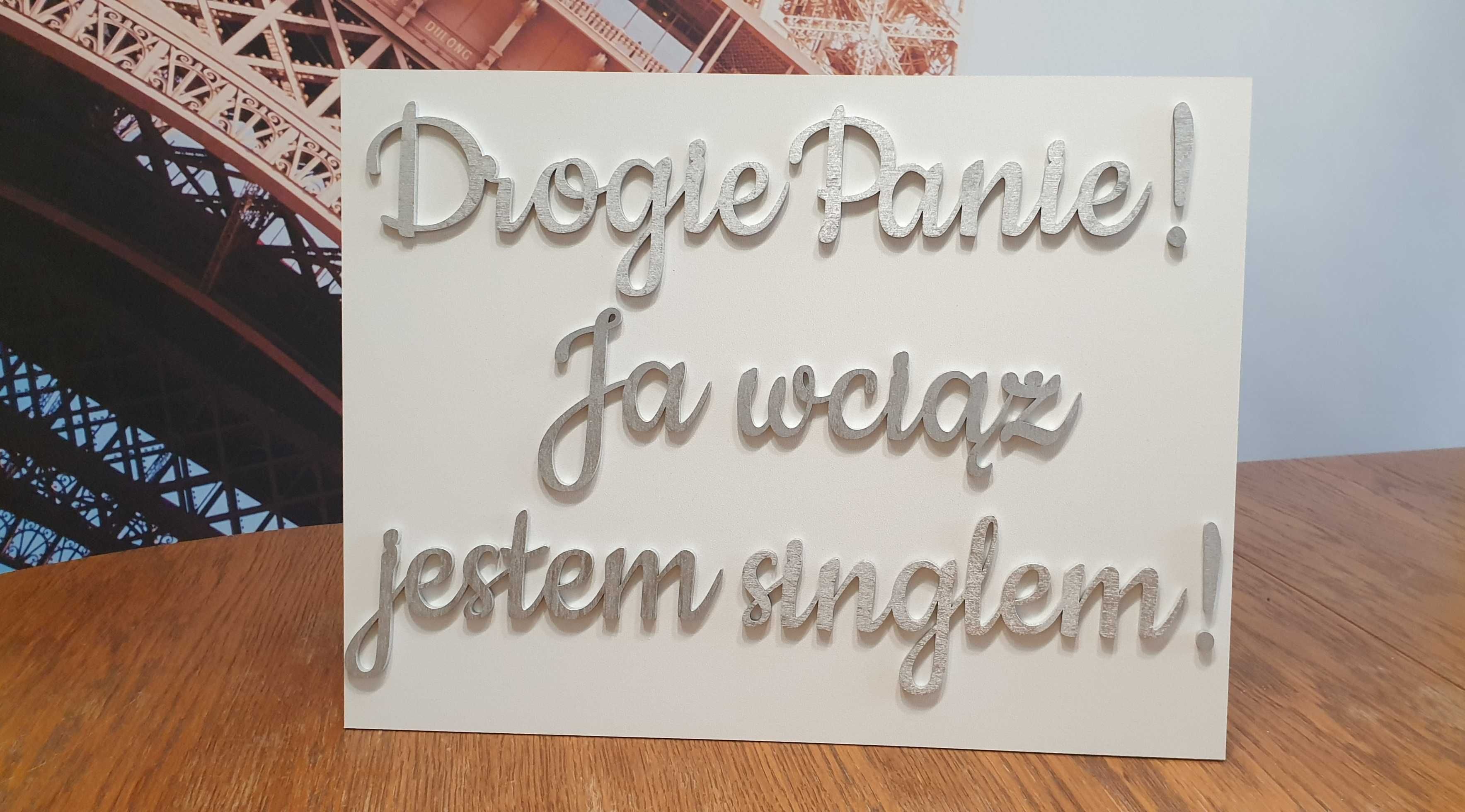 Wujku idzie Miłość, tabliczki do kościoła ślub