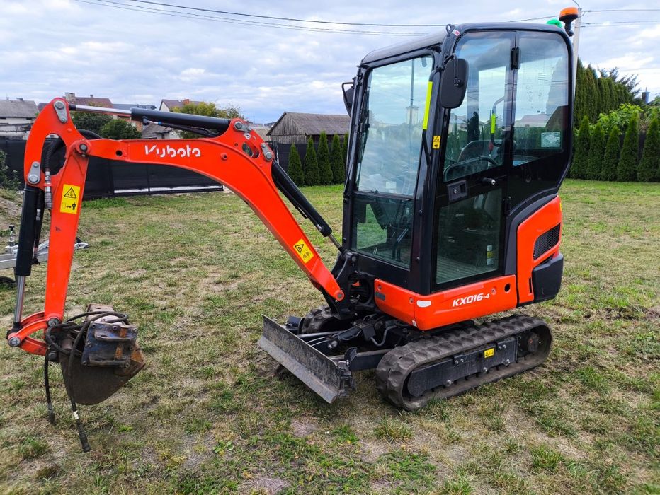Minikoparka Kubota KX016-4