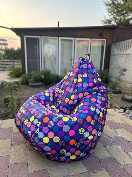 Кресло пуф, мешок, груша, мячь, бескаркасные кресло