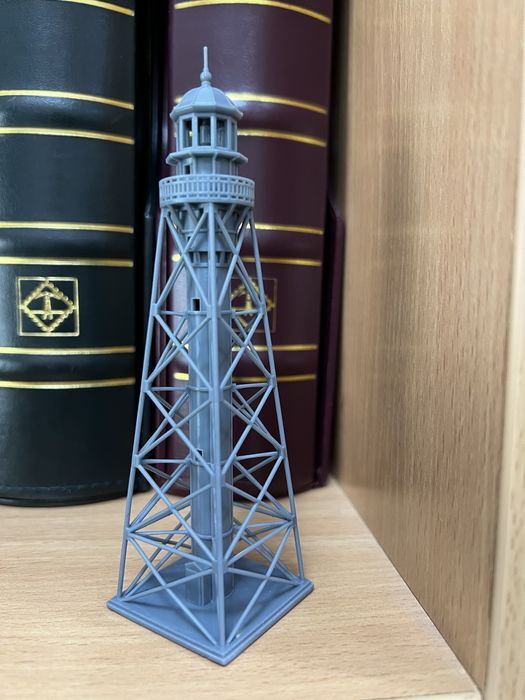 Сувенір «Маяк Джарилгацький». Масштаб 1:200. 3Д друк.
