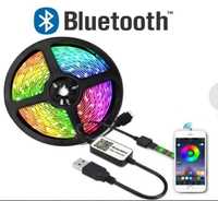 Світлодіодна стрічка BIG FOREVER RGB SMD 5050 + Bluetooth 5 метрів