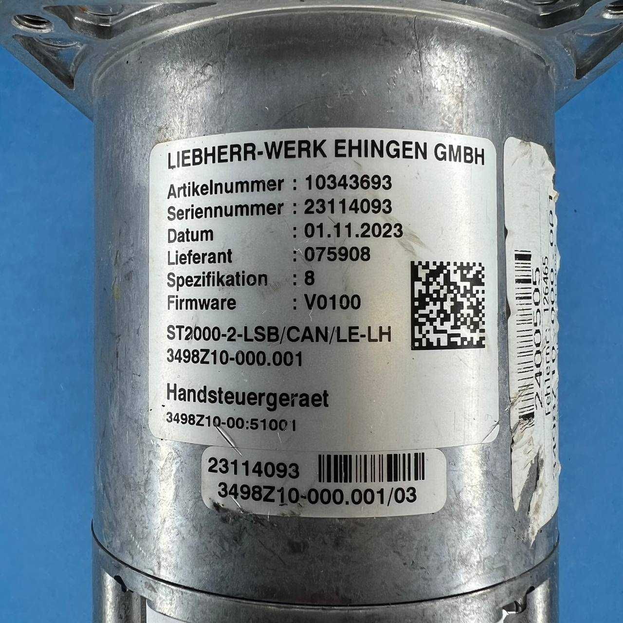 LIEBHERR Joystick do Żurawie samojezdne Liebherr LTM, LTR, LTF, LTC