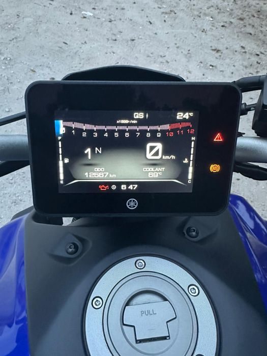Yamaha MT-07.  35 kW — deslimitada de 2023