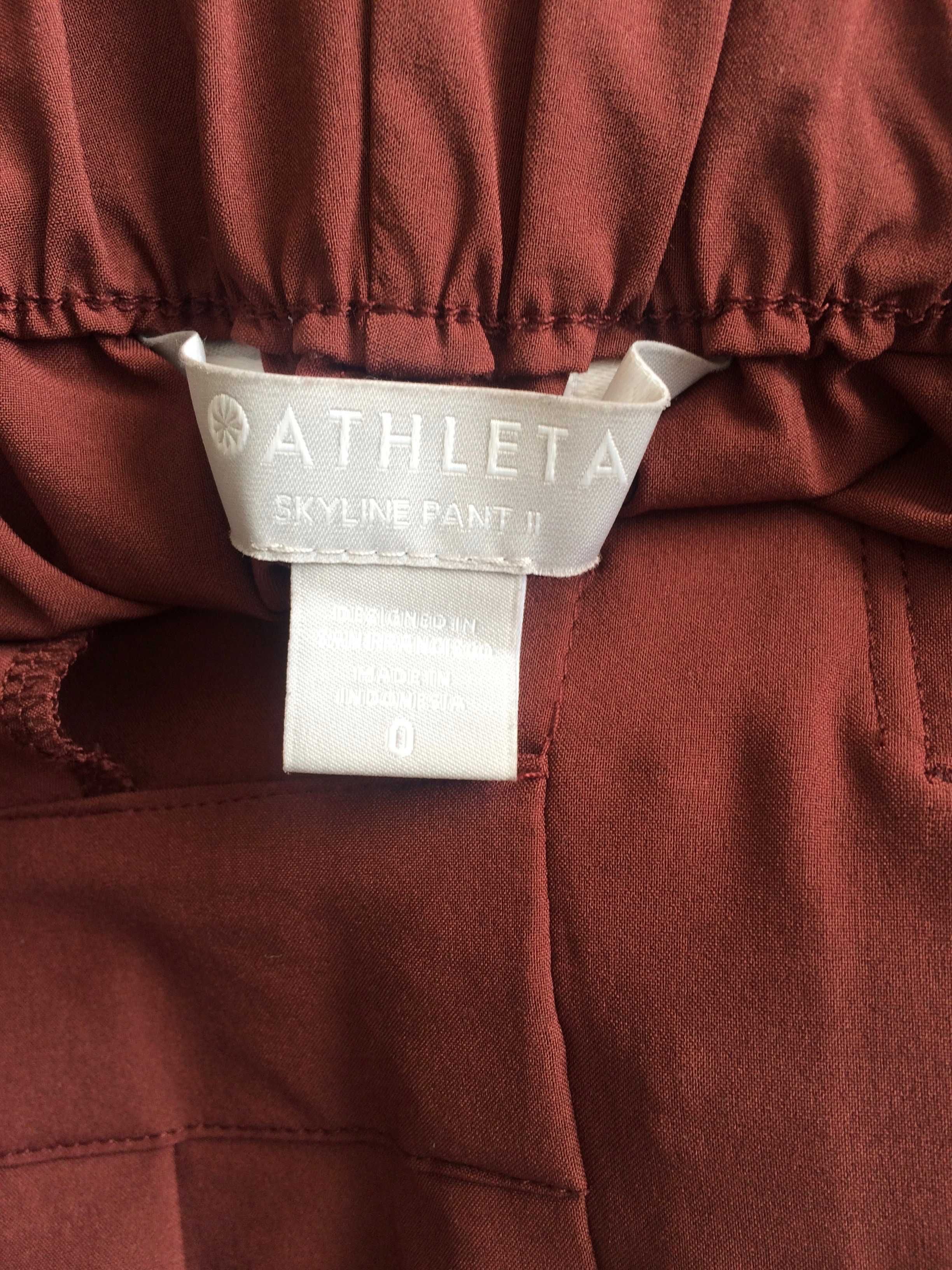 Athleta Skyline Pant wygodne, lekkie spodnie r.S