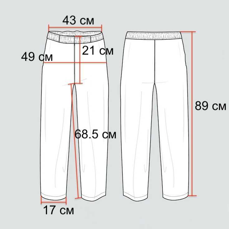 Брюки Weekend MAX MARA розмір 38 - M // штани бавовна фактурні