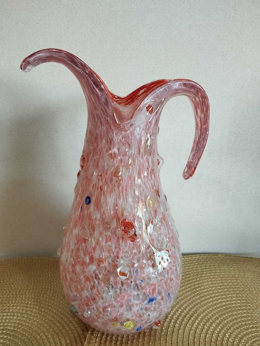 Jarra vidro artístico