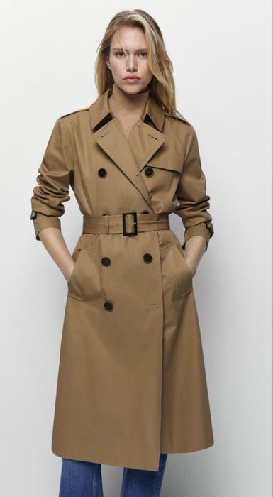 Плащ, тренч massimo dutti оригінал