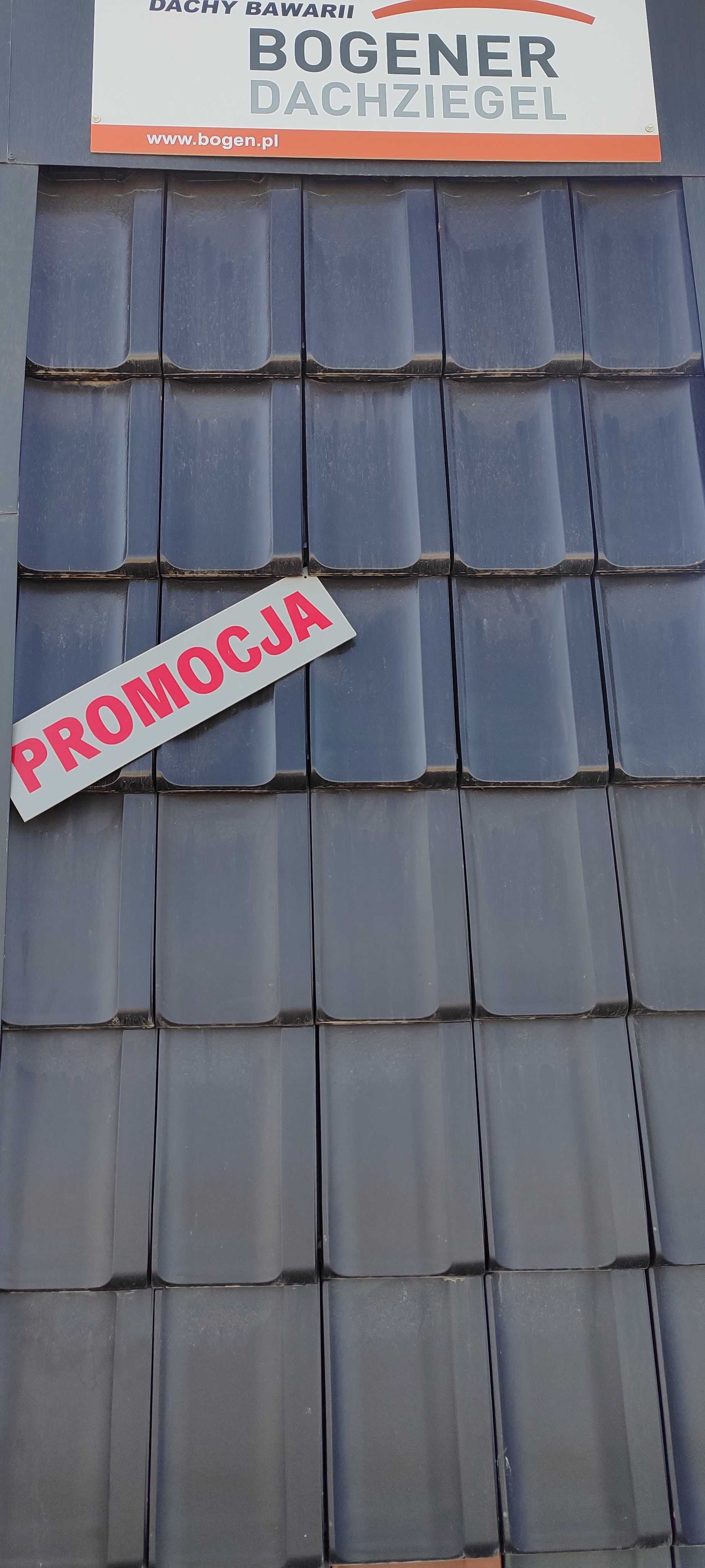 Dachówka Bogen Reform 11 czarna angoba