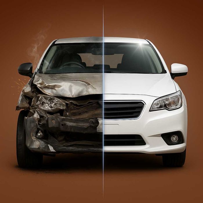 Рихтовка та переварка  авто