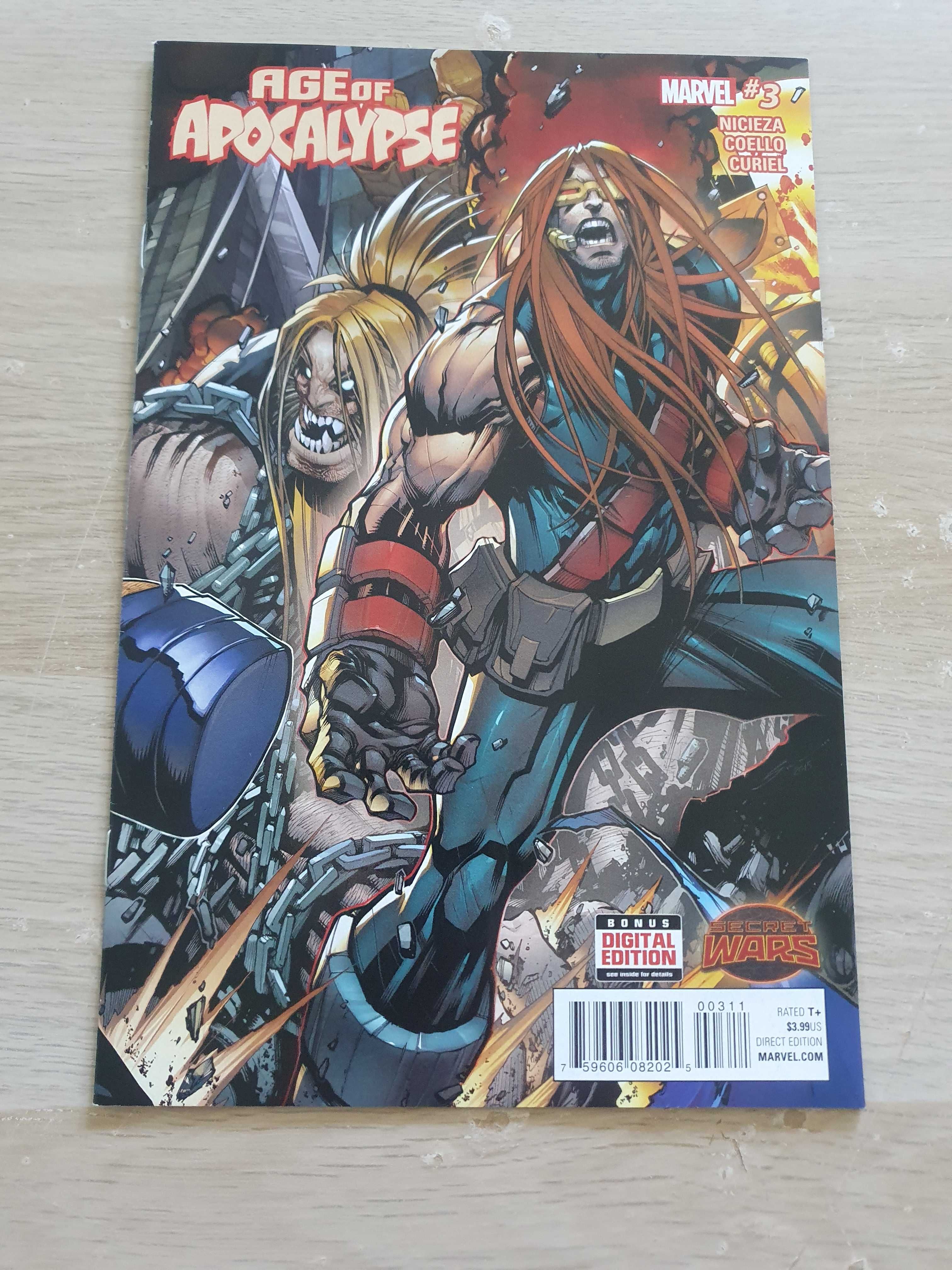 Secret Wars - Age of Apocalypse: 1-5 (2015) Nicieza/Sandoval (ZM96)