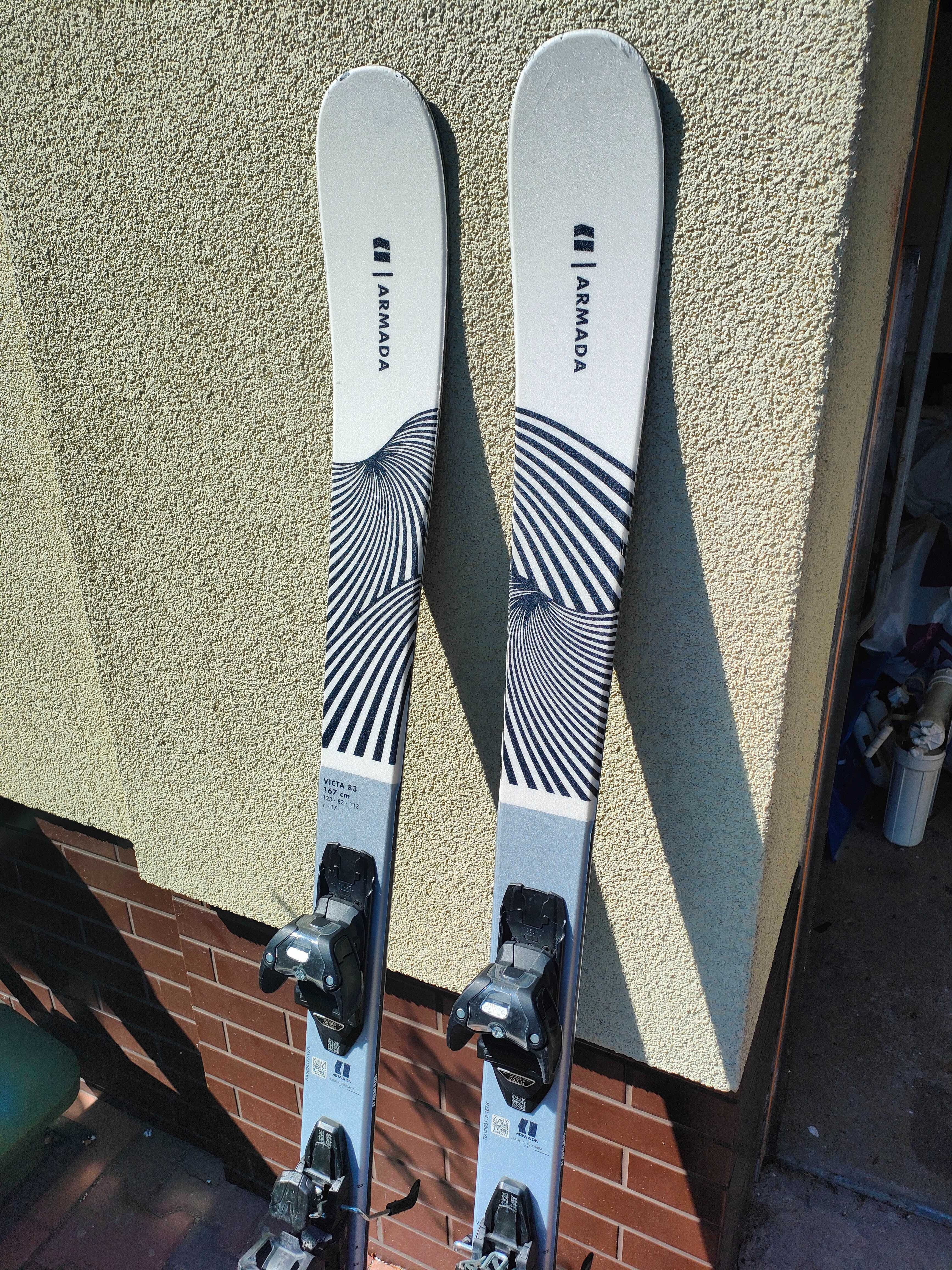 Narty Armada Victa 83 167cm (możliwa wysyłka)