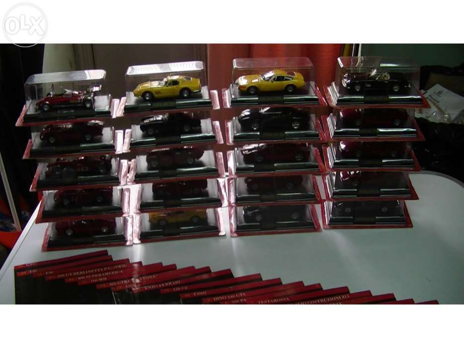 Colecção Completa Ferraris - Miniaturas