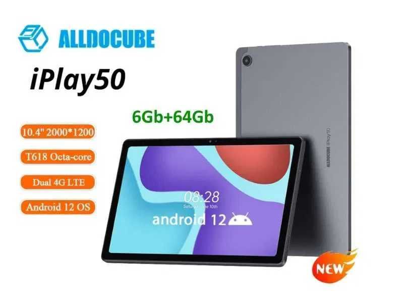 Новинка 2023 планшет Alldocube (Cube) iPlay 50 6/64GB T618 10.4" LTE