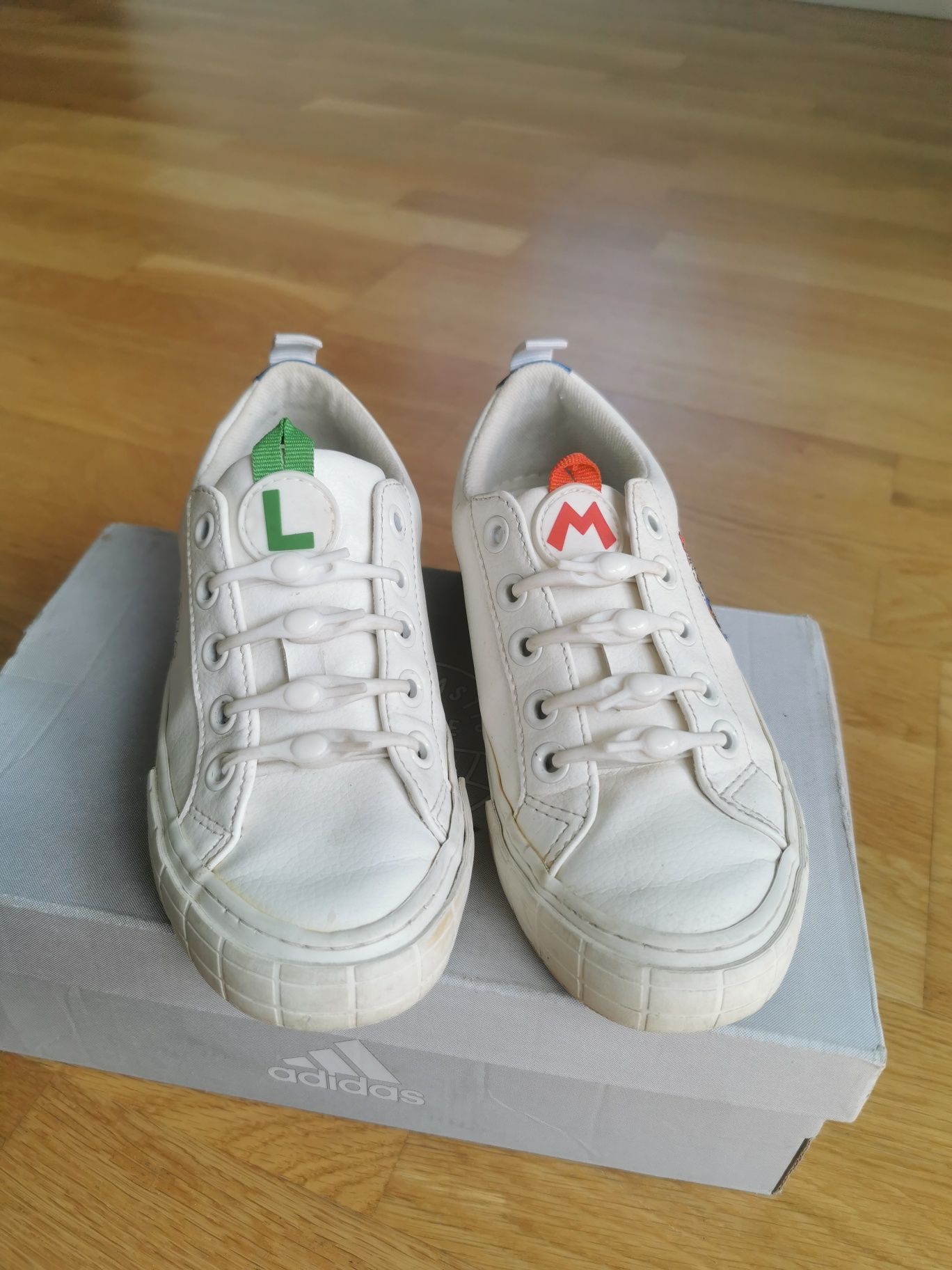 Buty trampki zara Mario Nintendo 31 białe