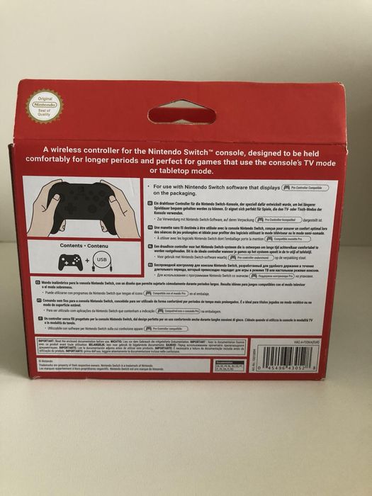 Бездротовий Джойстик Геймпад Nintendo Switch Pro Контролер