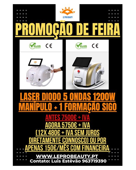 MEGA NOVIDADE Laser Diodo 5 Ondas +  garantia + Curso DGERT