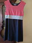 Vestido navy como novo