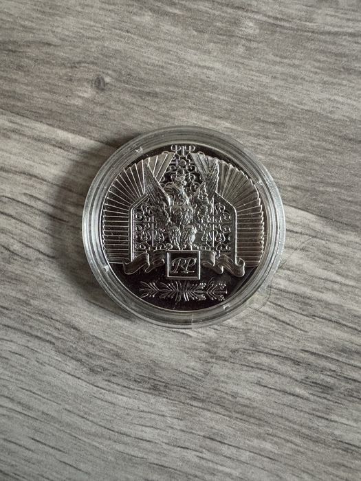 Moneta srebrna 100 lat Polski Niepodległej