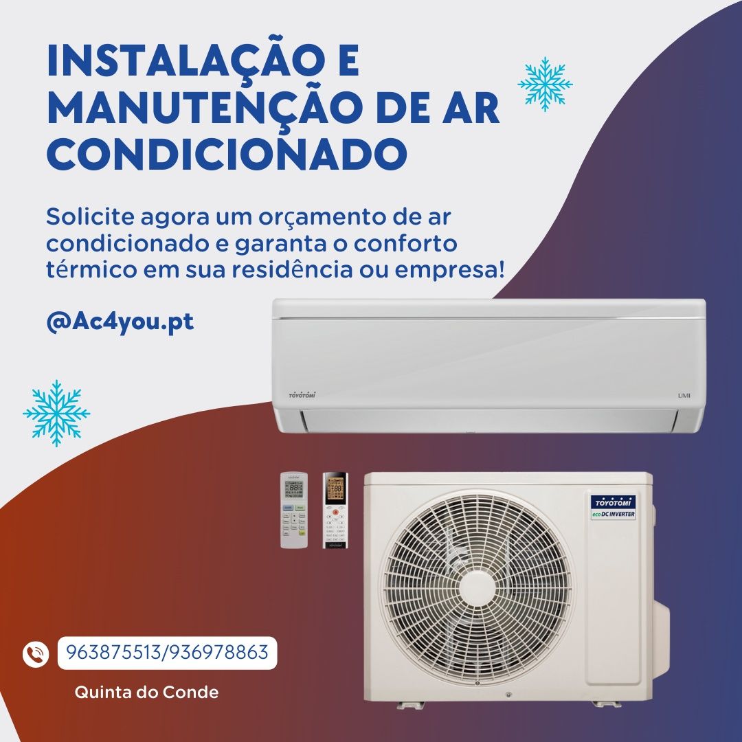 Instalação e Venda de Ar condicionado