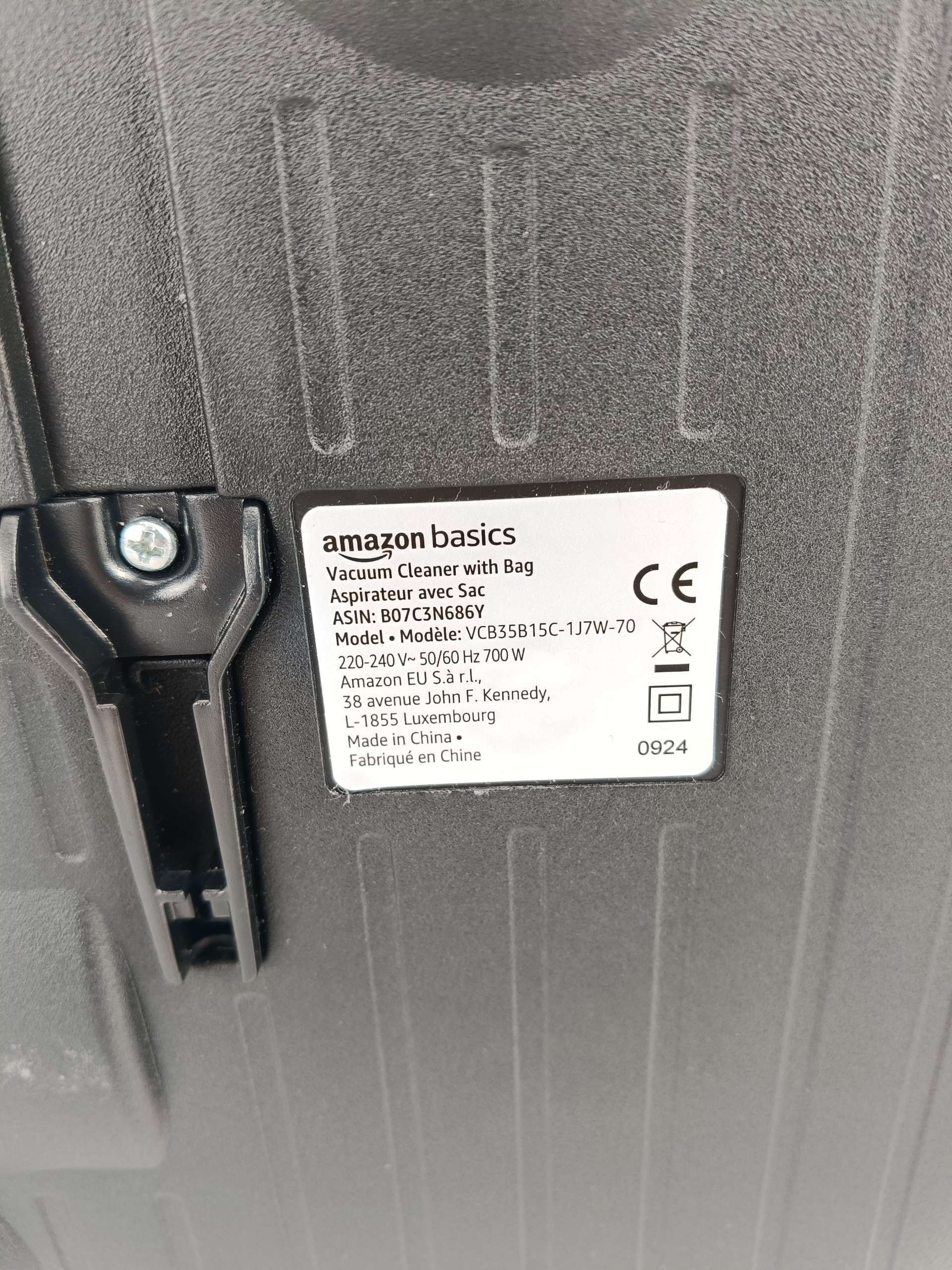 Odkurzacz workowy Amazon 15c71eu4, Odkurzacz z workiem, wydajny