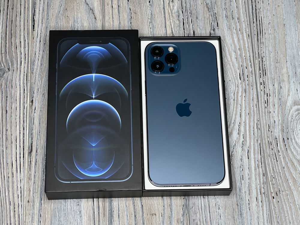 iPhone 12 Pro 128  Blue silver space  гарантия/магазин 420$