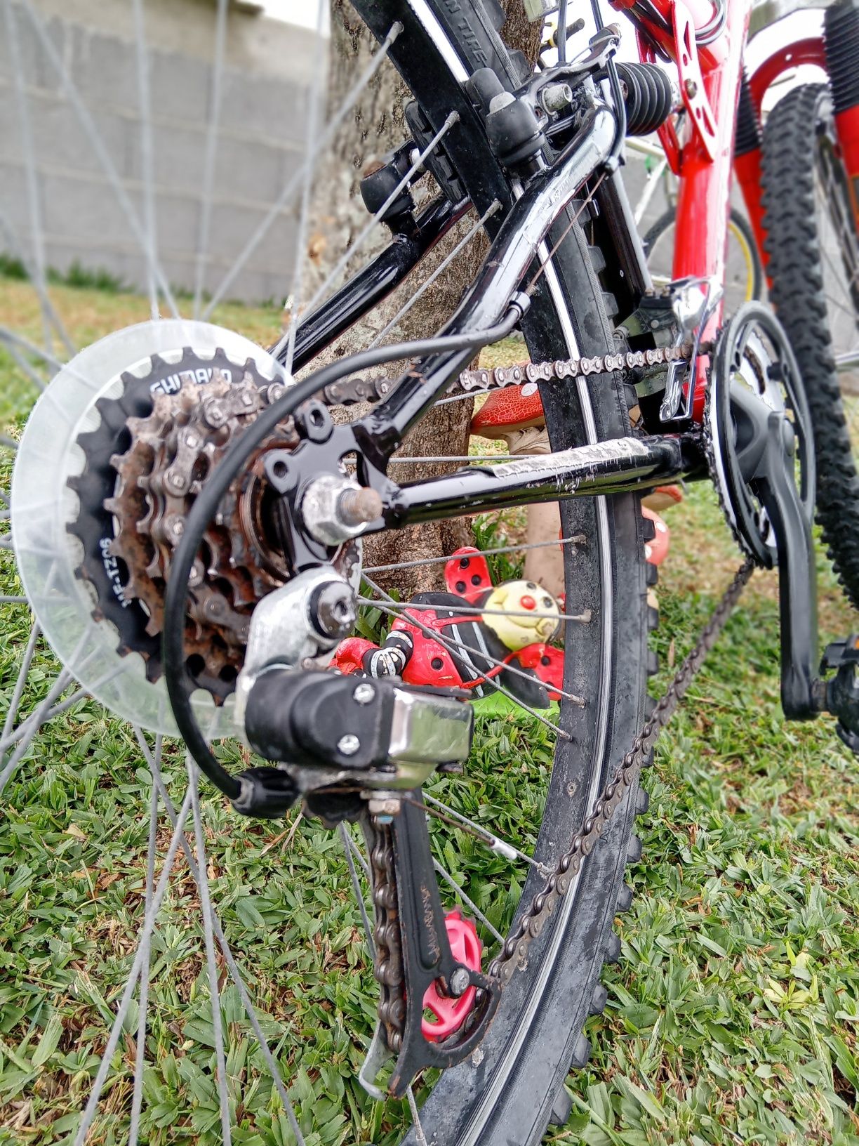 Bike dupla suspensão