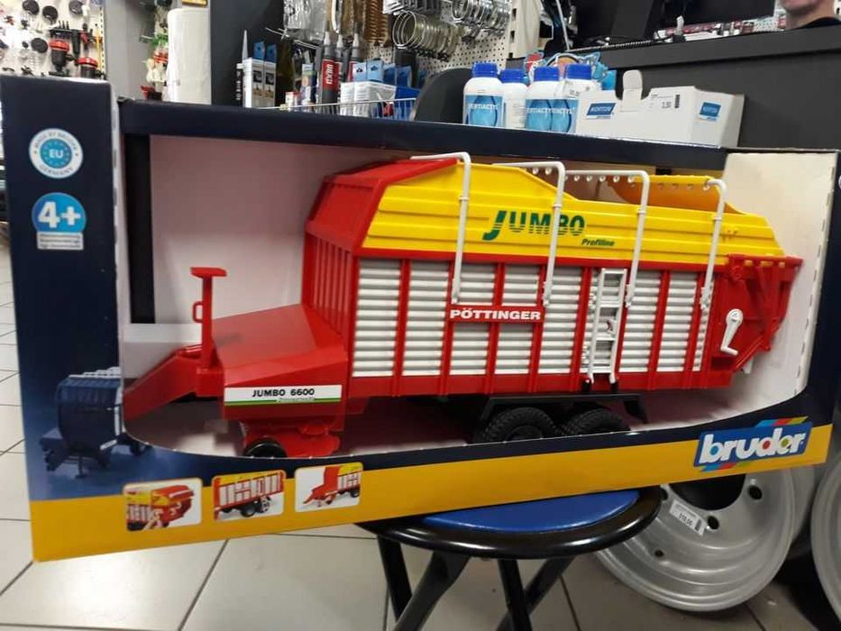 Zabawka Przyczepa samozbierająca Pöttinger Jumbo 6600
