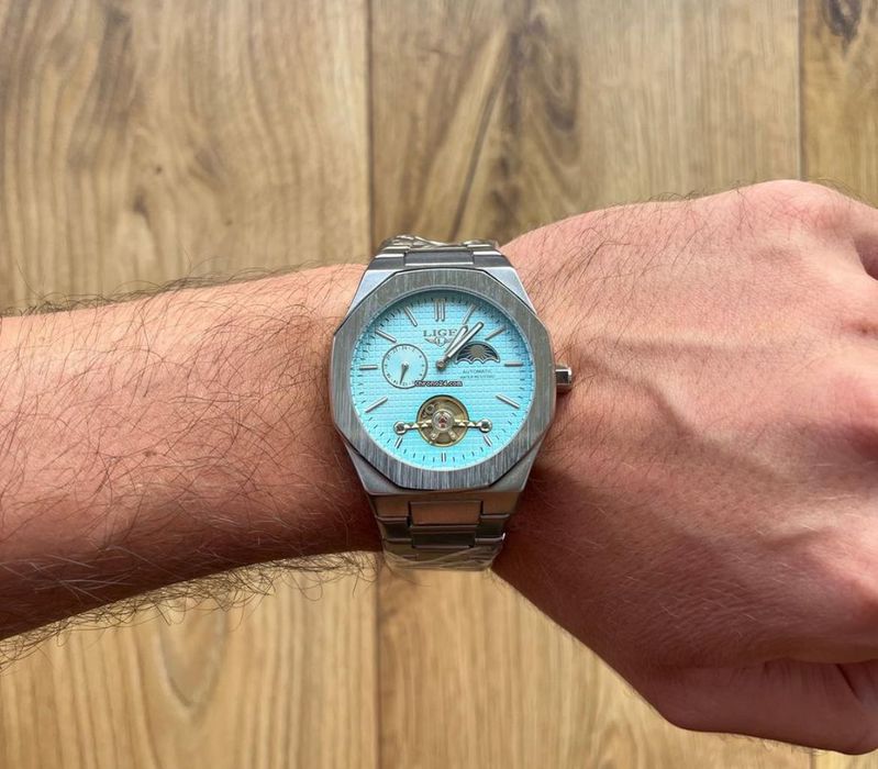 Zegarek automat Lige LG6823 full set NOWY