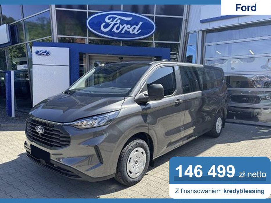 Ford Transit Custom 320 L2H1 Trend Zabudowa Brygadowa A8 2.0 136KM  Podgrzewane fotele/kierownica !! Hak !! Wyłożenie paki !! Zbiornik 70L