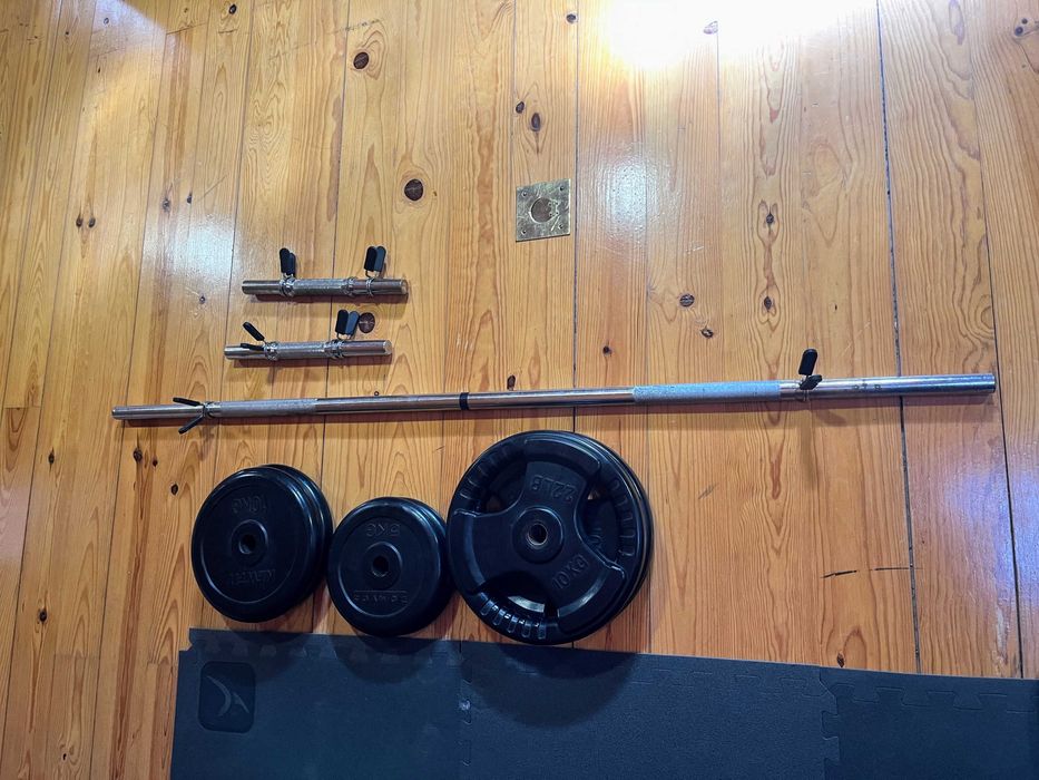 Barras e Discos Musculaçao
