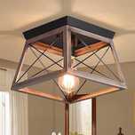 Rustykalna retro lampa sufitowa