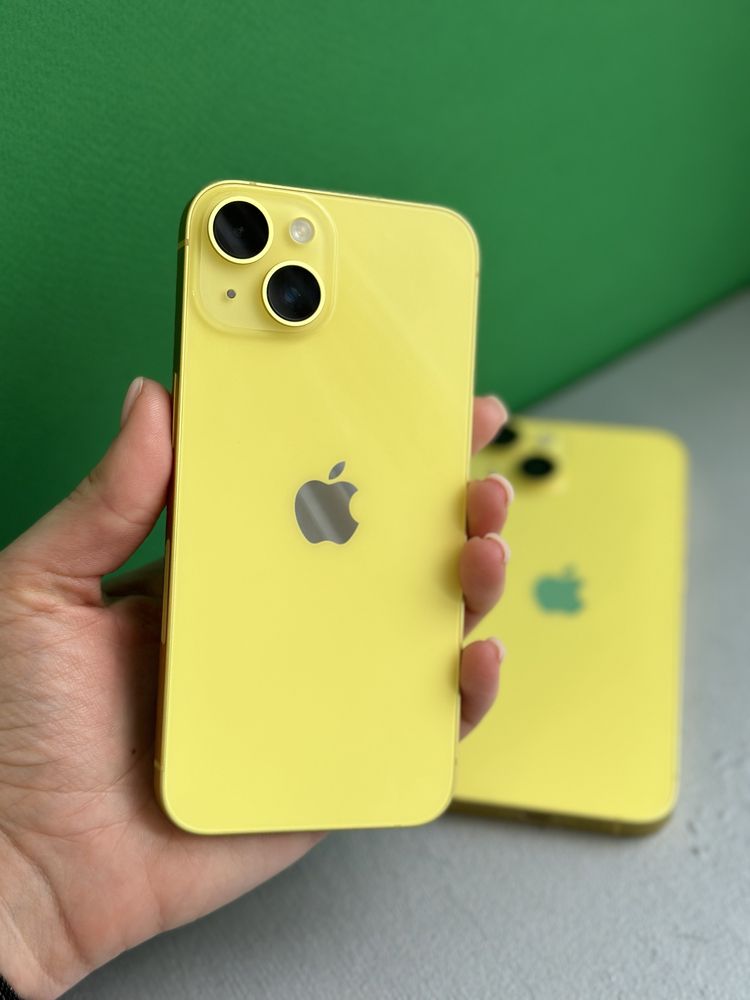 Apple iPhone 14 128GB Yellow. Neverlock. E-sim