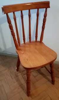 cadeira dos anos 90, em madeira